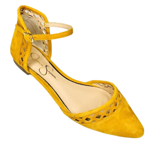 HOST PICK <3 Jessica Simpson Suede golden Flats